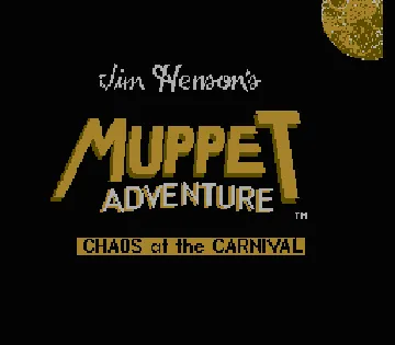 Muppet Adventure - Chaos at the Carnival (USA) screen shot title